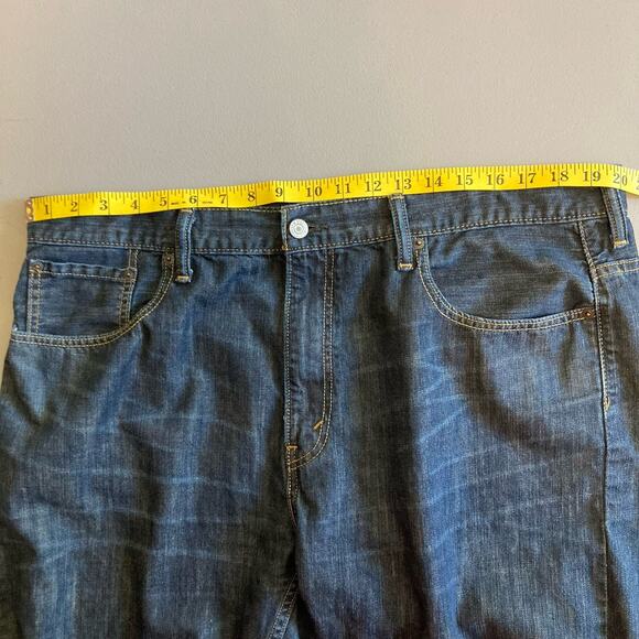 Levi's 569 Jeans Mens Size **40x28 Dark Blue Denim Y2K Baggy Loose Fit - Picture 12 of 16